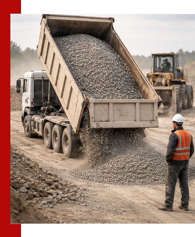 Доставка самосвалом 40 кубов цемента и сыпучих в Пушкине