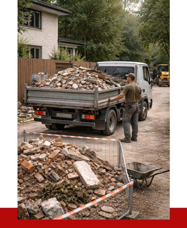 Вывоз строительного мусора с погрузкой в Пушкине от 8113 р | ПРОНЕРУДПшн