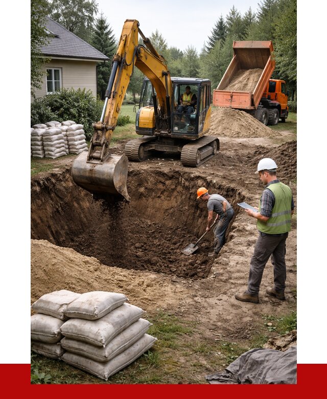 Рытье котлована в Пушкине быстро от 4868 р. ПРОНЕРУДПшн