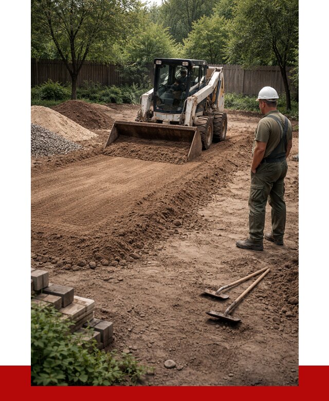 Выравнивание участка под ключ в Пушкине от 3786 р. | ПРОНЕРУДПшн